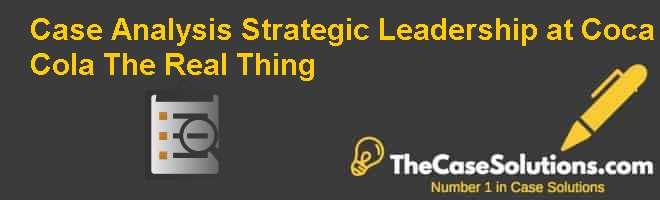 strategic leadership case study analysis